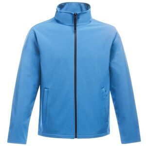 Regatta Standout Mens Ablaze Printable Softshell Jacket / French Blue/Navy